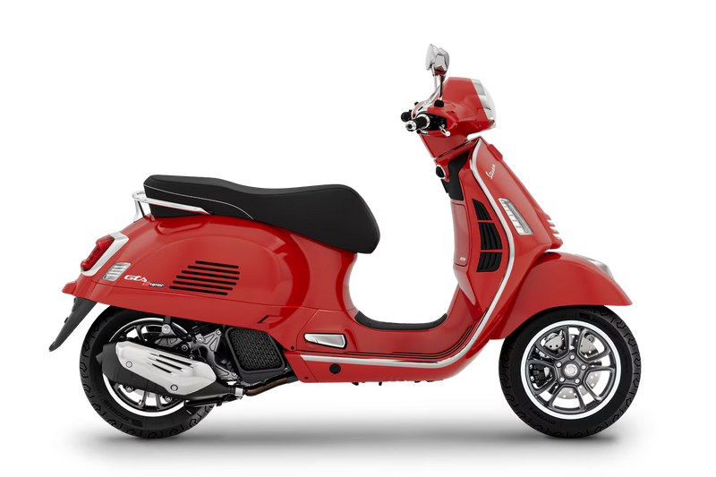 Vespa GTS 125 Super Euro 5+ Rosso Coraggioso
